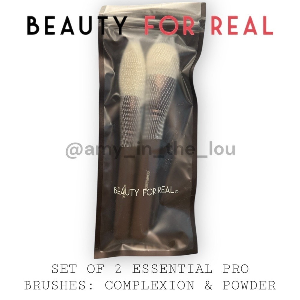 2-Pack: Essential Pro Complexion Brush and Powder Brush